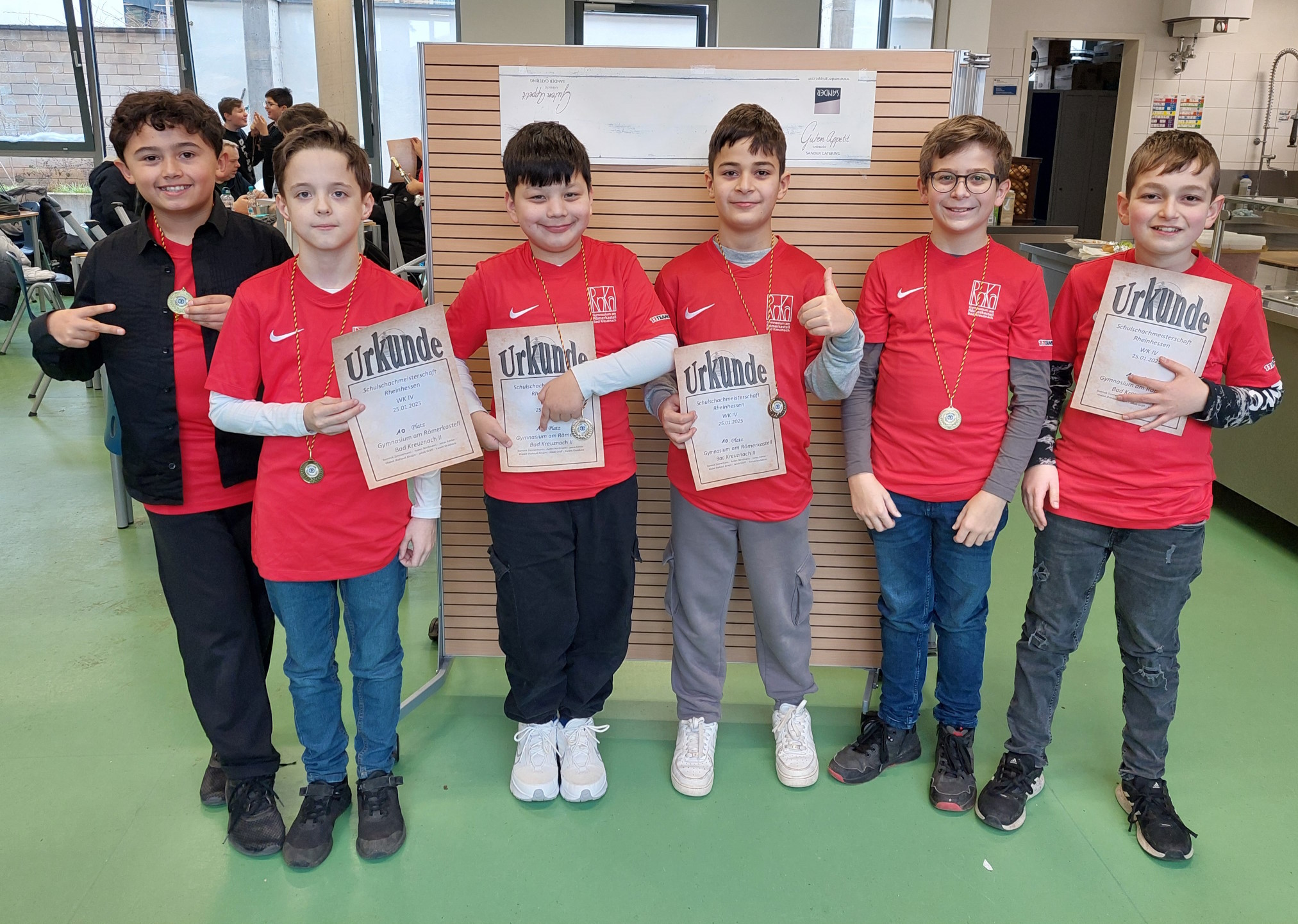 Team 2 der Wettkampfklasse IV WK IV Team-2